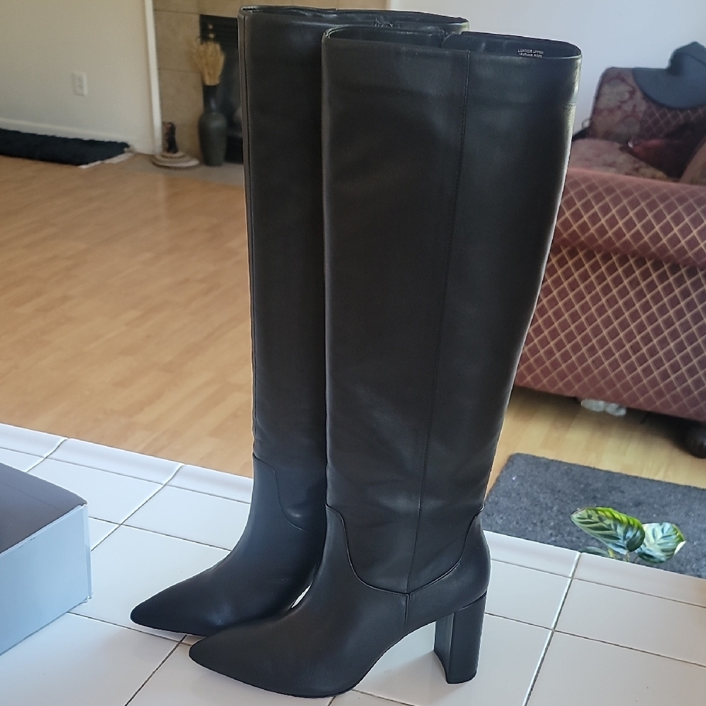 ANTONIO MELANI Black Heeled Boots